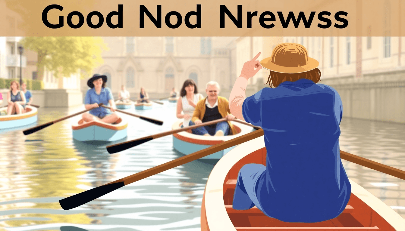 Cambridge Punting Initiative Raises \xA3150,000 for Local - positive environment news from Cambridge, England