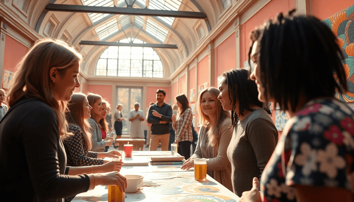 Fitzwilliam Museum Hosts Unique Community Art Project - positive community news from Cambridge, England