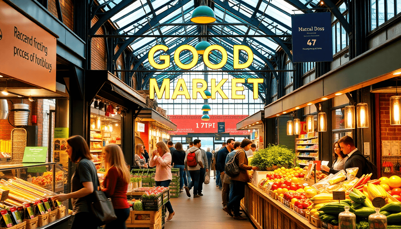 Borough Market Leading London\u2019s Sustainable Food - positive environment news from London, England