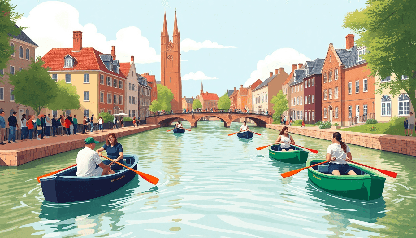 Punting on the Cam Uniting Cambridge's Varied Communities