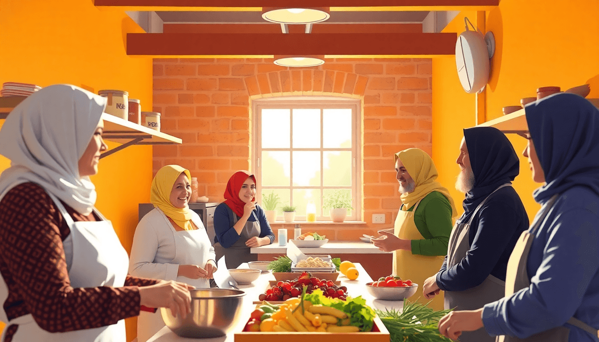 Muslim-Jewish Kitchen in Nottingham Combats Food Poverty - positive community news from Leicester, England