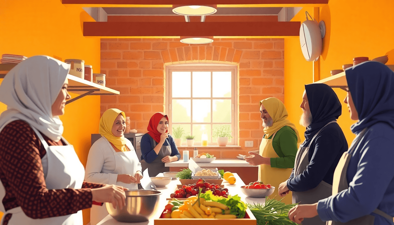 Muslim-Jewish Kitchen in Nottingham Combats Food Poverty - positive community news from Leicester, England