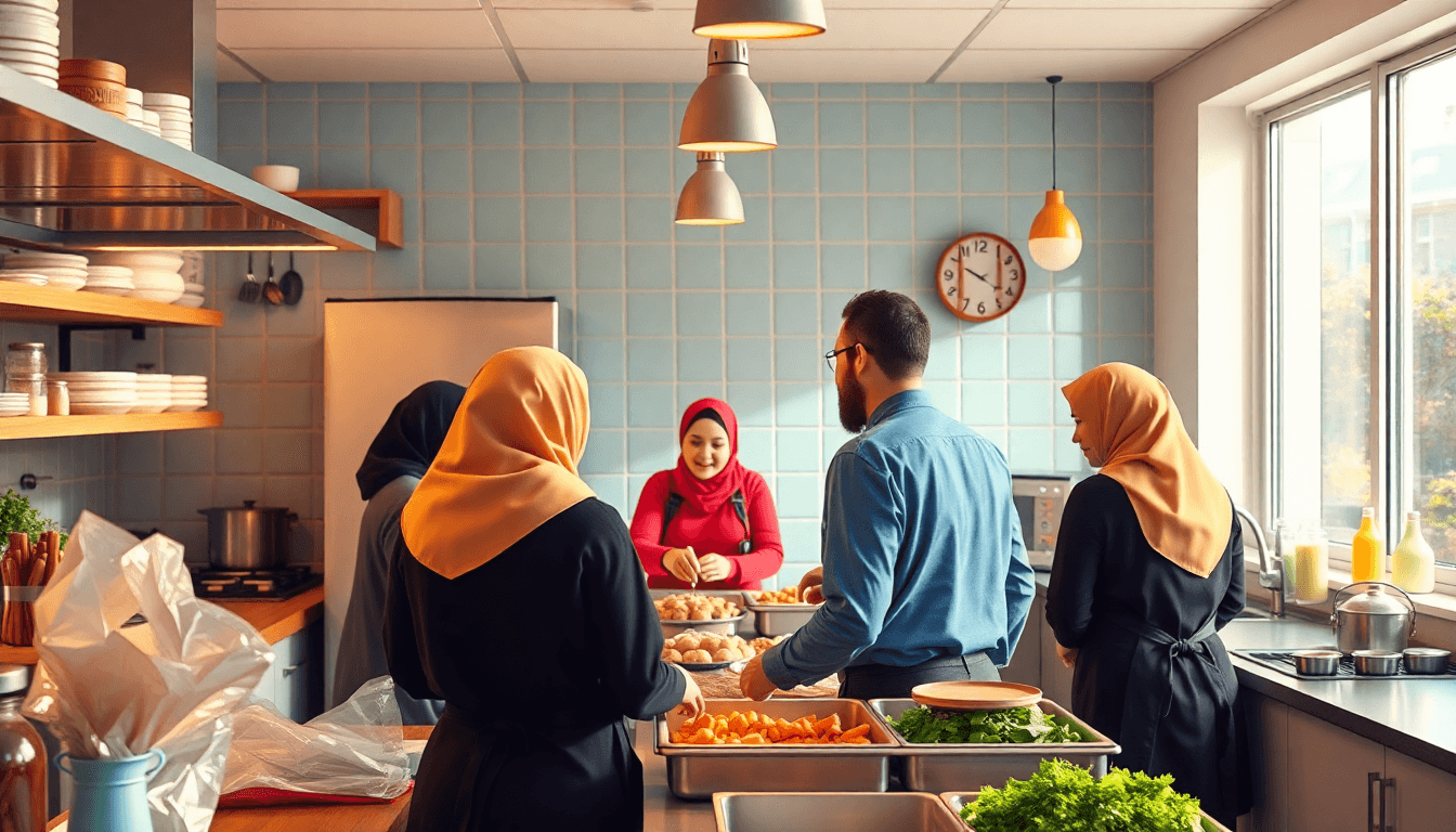 Muslim-Jewish Kitchen in Nottingham Combats Hunger - positive community news from Newcastle, England