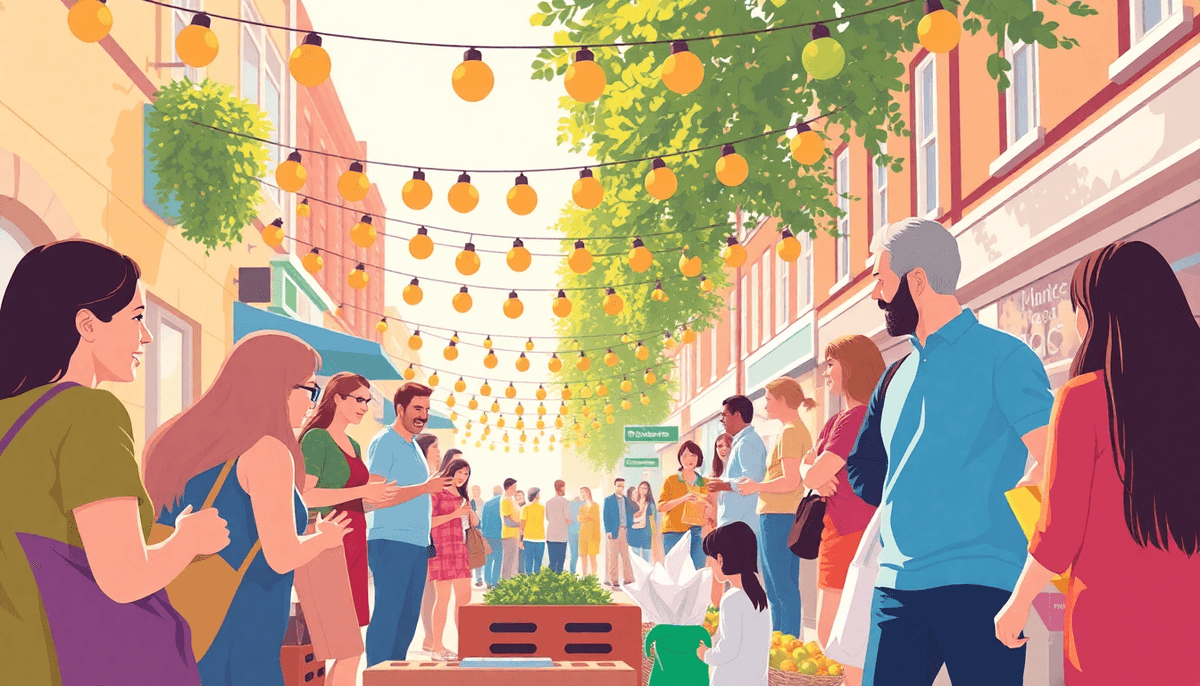 North Laine District Charity Initiative Supports Local Community - positive community news from Brighton, England