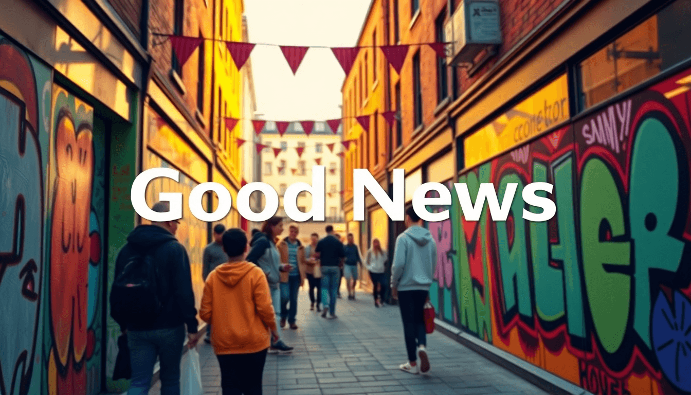 Northern Quarter Street Art Initiative Engages 300 Local - positive education news from Manchester, England