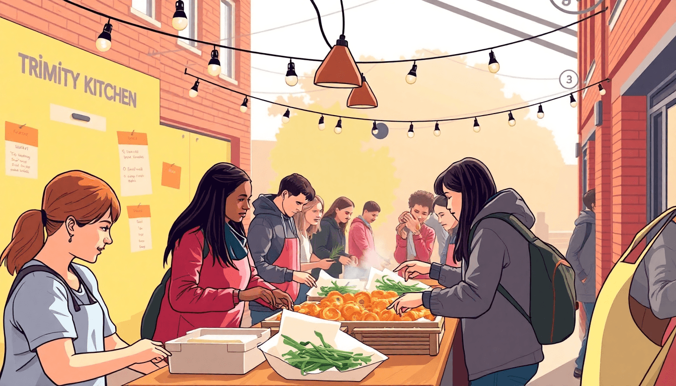 Trinity Kitchen Street Food Initiative Engages 200 Leeds - positive economy news from Leeds, England