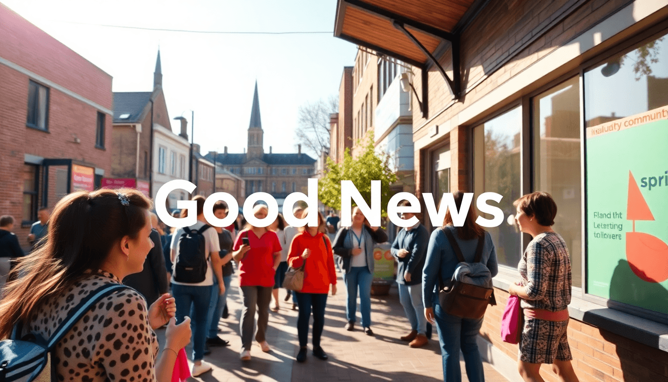 Notable Community is Bringing Leicester: Education News - positive education news from Leicester, England