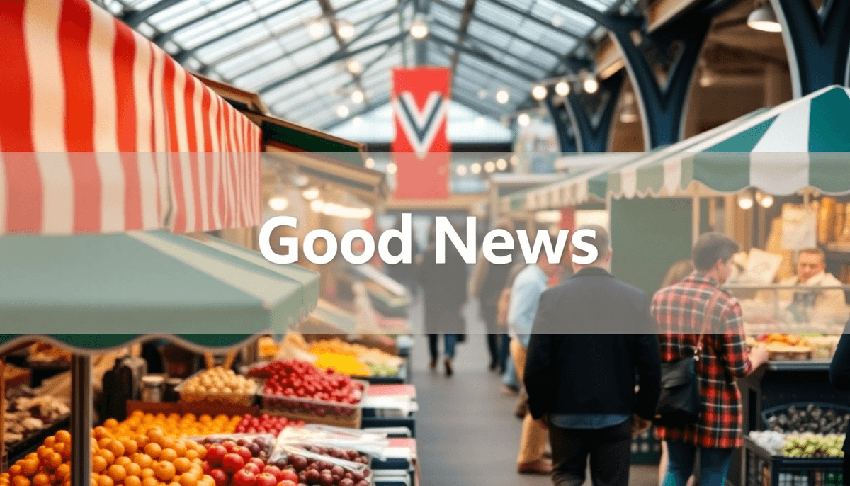 What Role Are Borough Market Food Stalls Playing in London's Unity? - positive community news from London, England