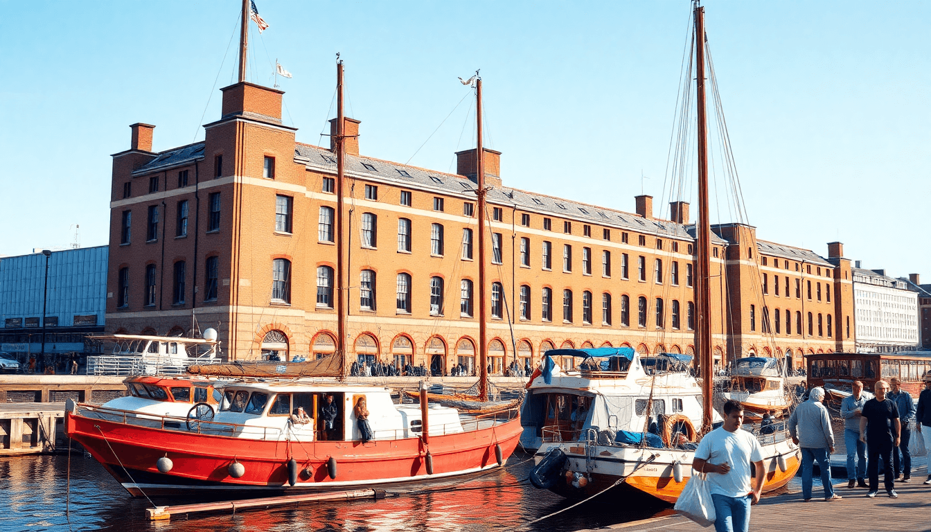Albert Dock Maritime Heritage Honoured in Liverpool - positive community news from Liverpool, England
