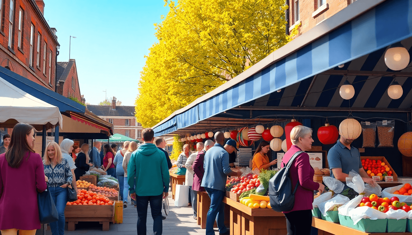 Borough Market Food Stalls Highlight Local Wildlife - positive environment news from London, England