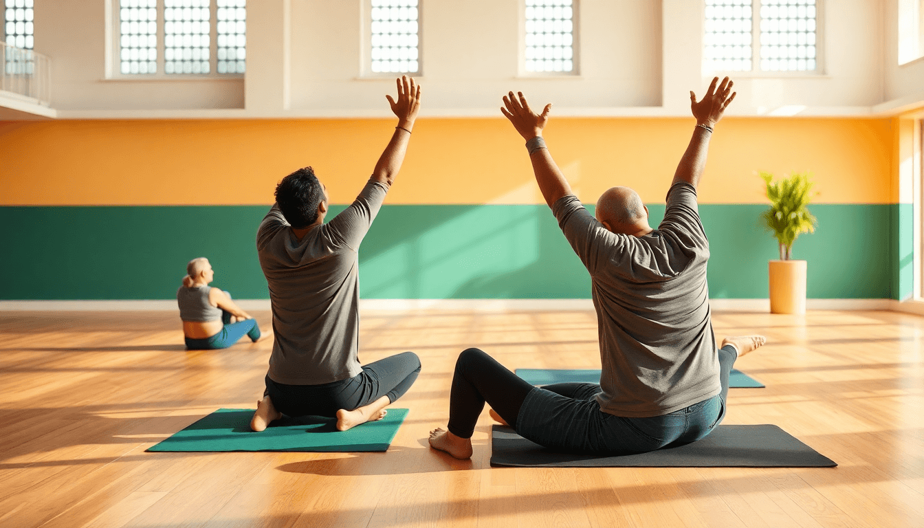 Bradford Mosques Introduce Pilates Classes for Men's Health - positive health & wellness news from Bristol, England