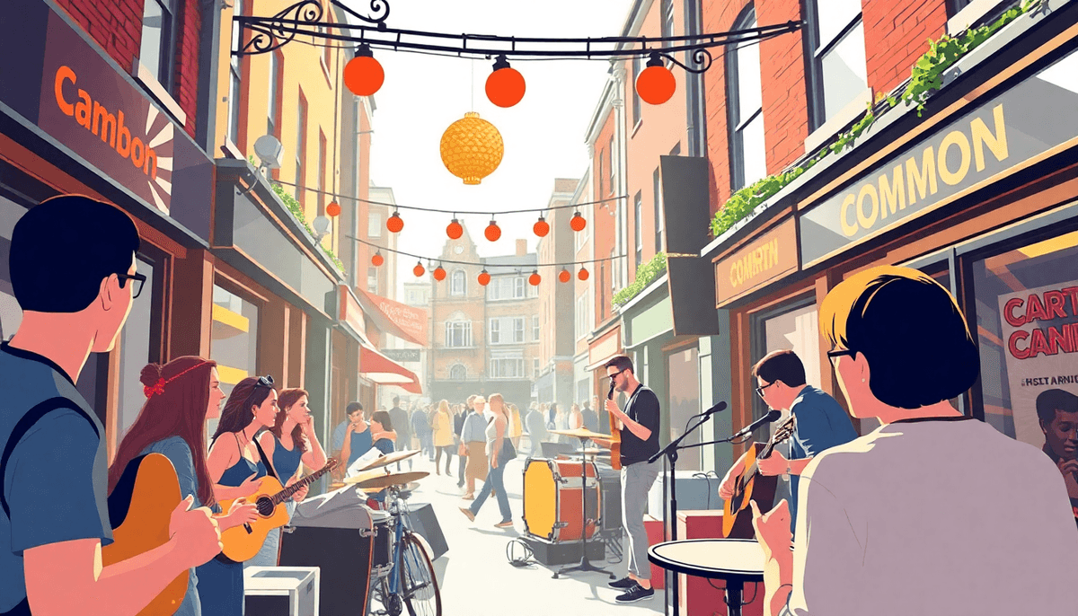 Camden Town Music Scene Navigate Path Forward - positive community news from London, England