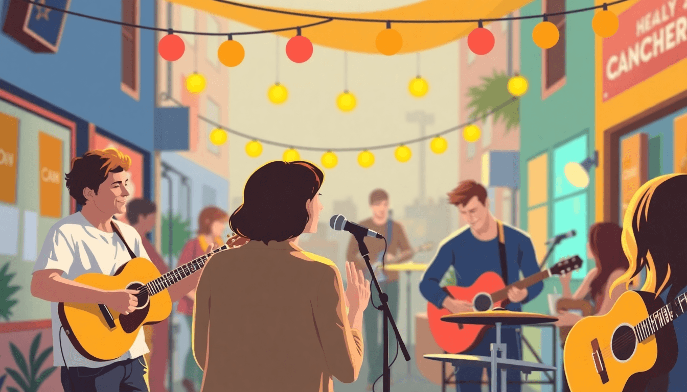 Camden Town Music Scene Supports Health and Wellness Initiative