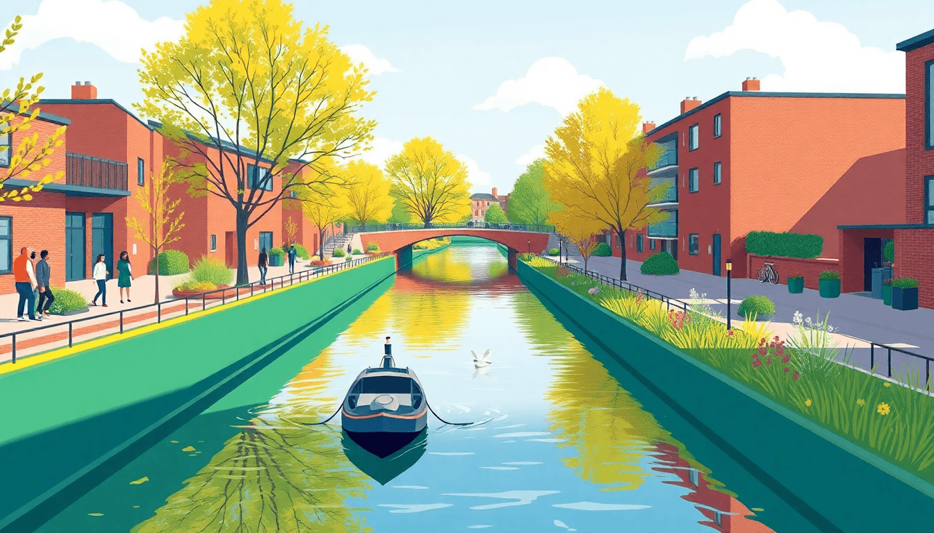 Castlefield Basin Canals Host Varied Urban Wildlife - positive environment news from Manchester, England