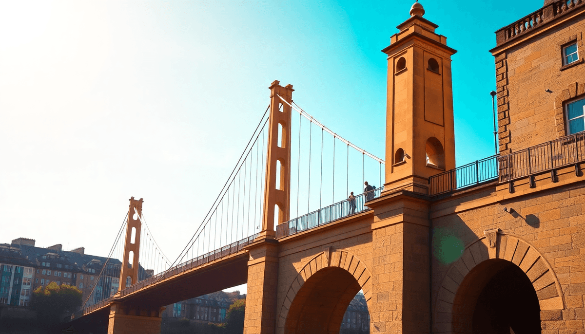 Clifton Suspension Bridge Featured in UK Tech Leader Tour - positive community news from Bristol, England