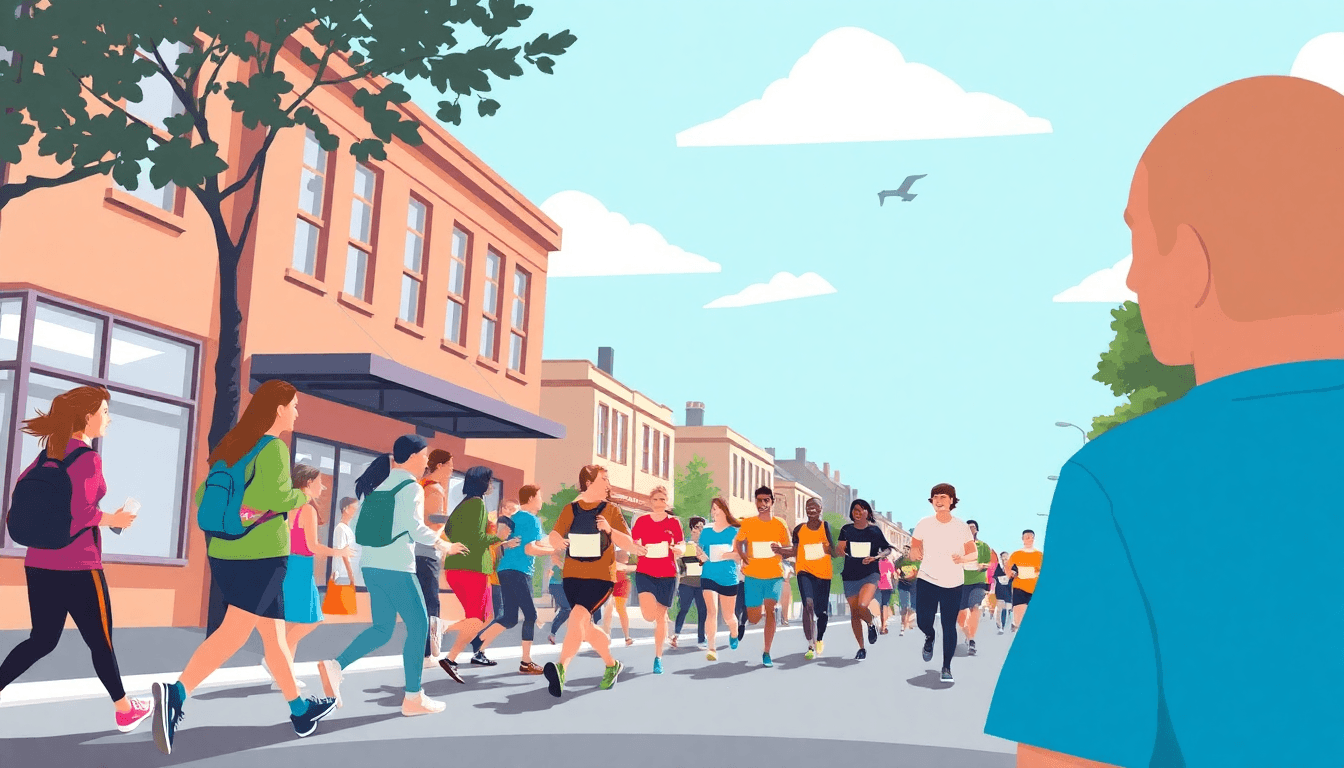 Great North Run Inspires Environmental Initiatives - positive environment news from Newcastle, England