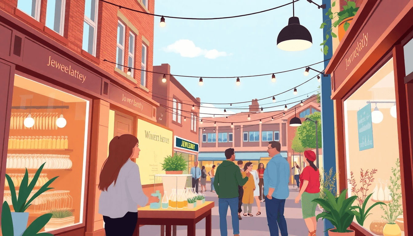 Jewellery Quarter Business Initiative Boosts Local - positive economy news from Birmingham, England