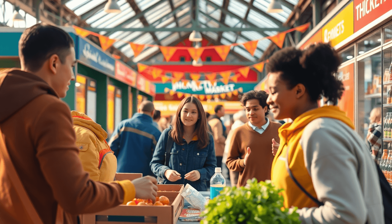 Leicester Market Opens New Learning Programme for Leicester - positive education news from Leicester, England