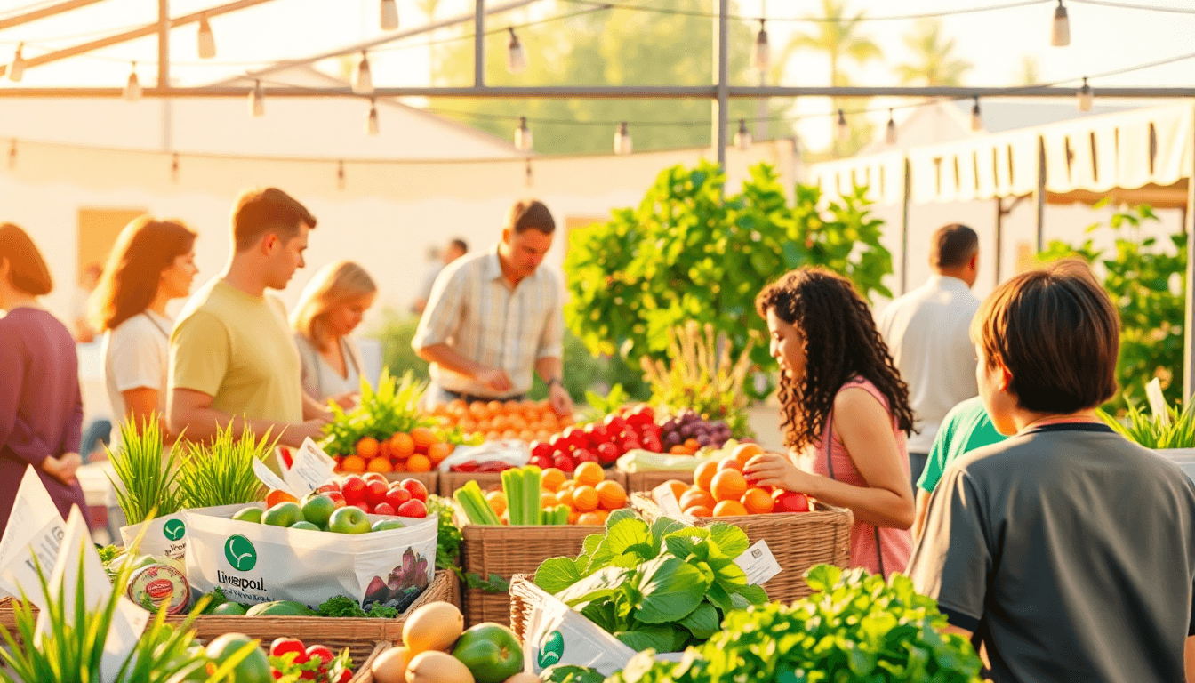 Liverpool ONE Supports Local Food and Agriculture Initiative - positive environment news from Liverpool, England