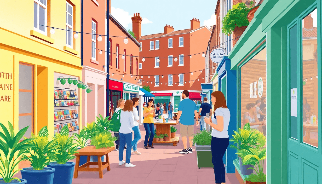 New Environmental Initiative Improve North Laine District - positive environment news from Brighton, England
