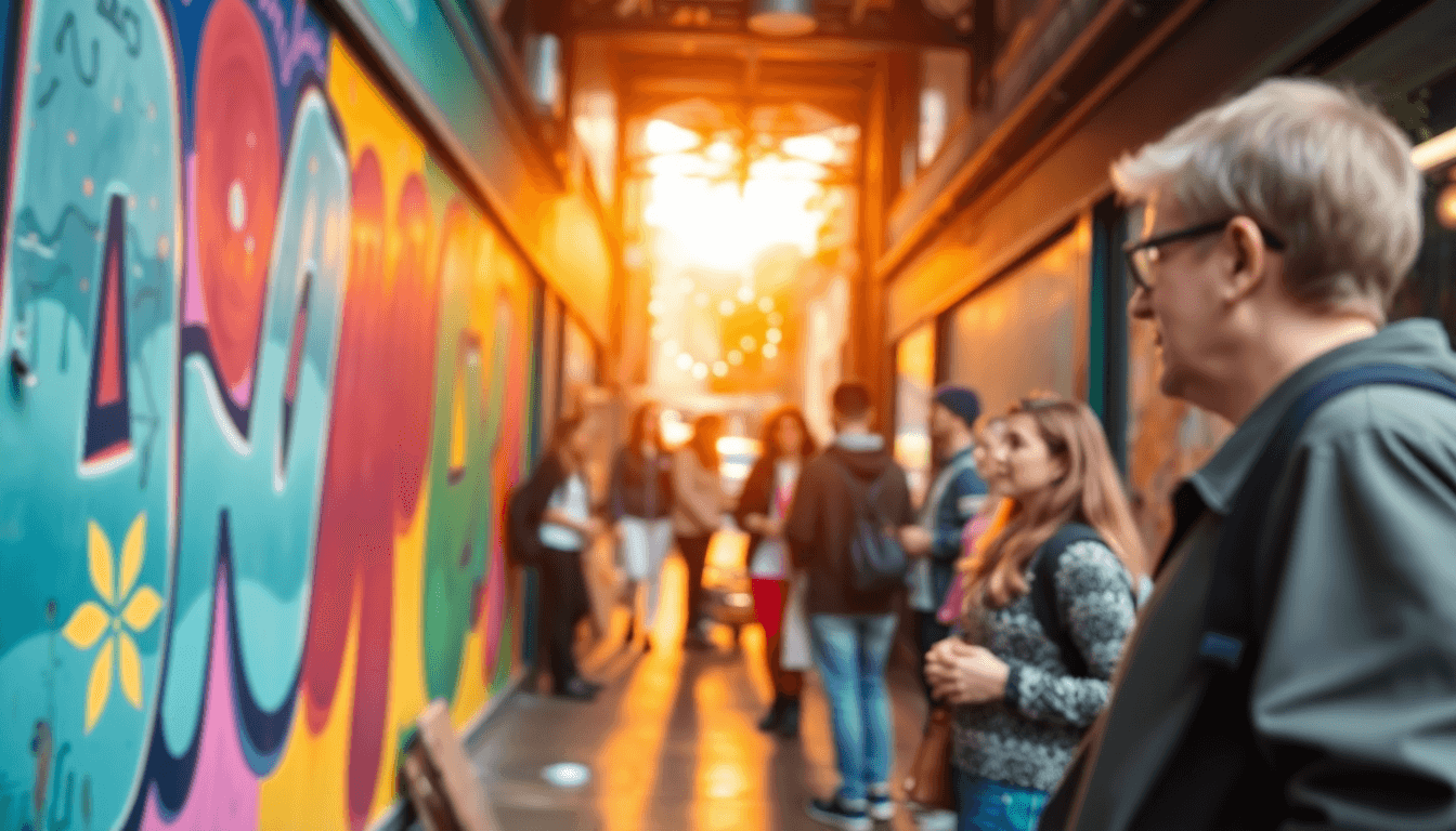 Northern Quarter Street Art Initiative Supports Local - positive community news from Manchester, England