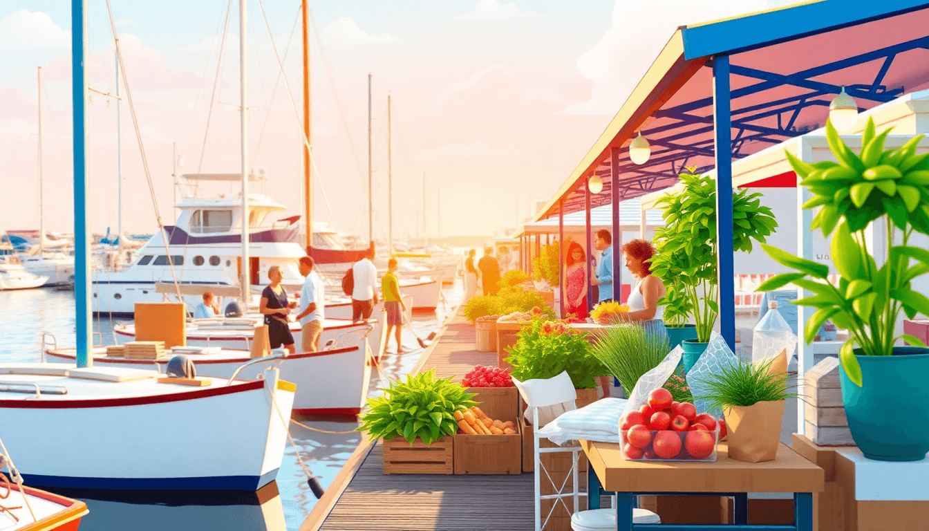 Ocean Village Marina Hosts Local Food and Agriculture Event - Southampton good news story