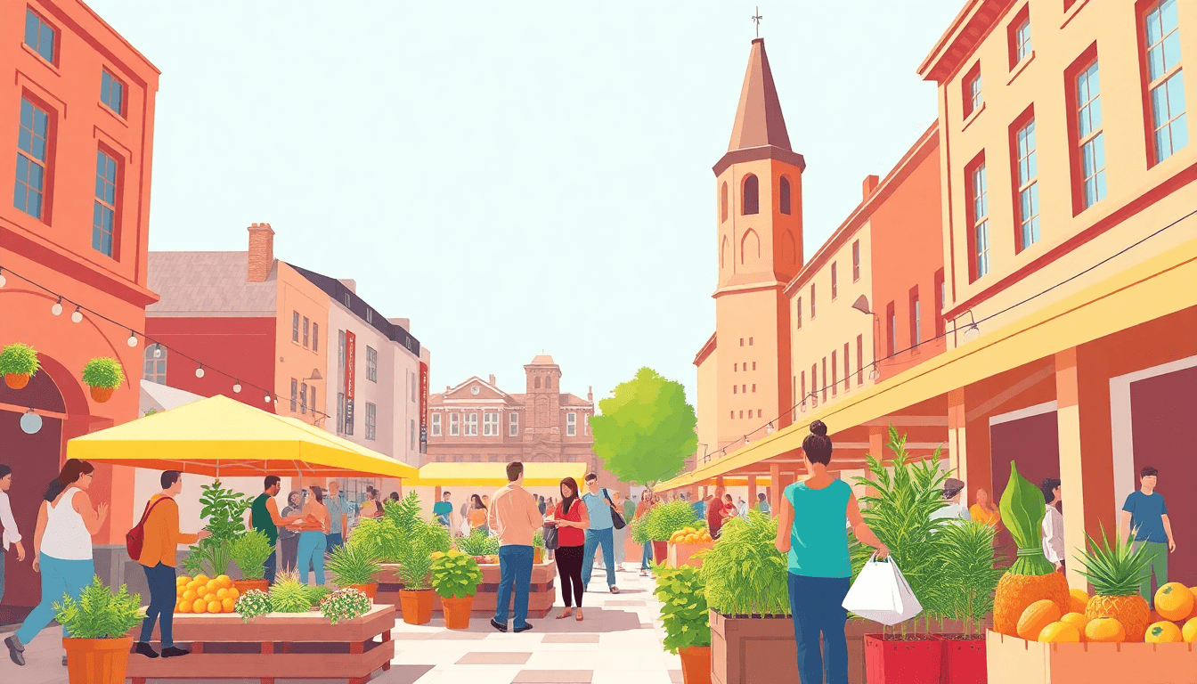 Old Market Square Marks Local Creative Talent in Nottingham