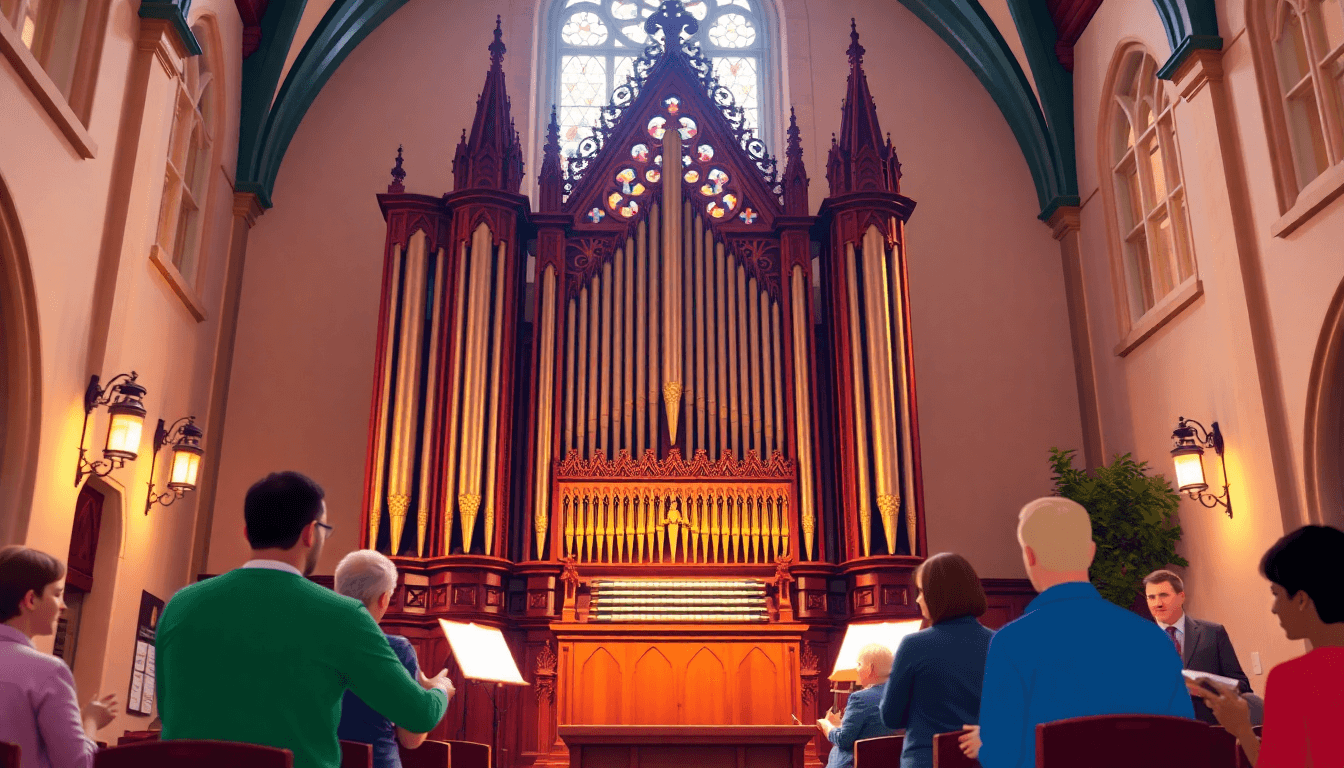Oxford's Britton Organ Restored for Concerts - positive culture news from Oxford, England
