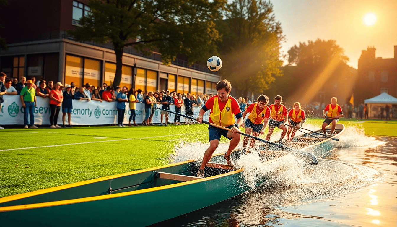 Local Sports Achievement Takes Centre Stage at Punting - positive sports news from Cambridge, England