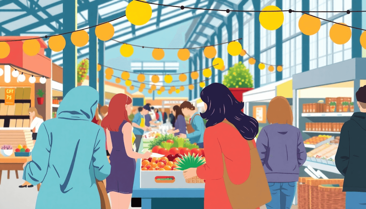 Quayside Market Supports Local Education Initiatives - education and learning news from Newcastle, England