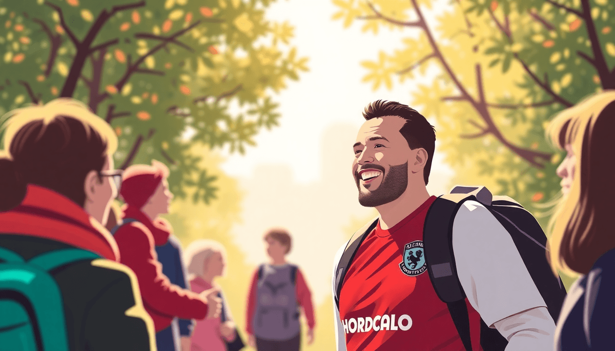 Southampton Football Legend Embarks on Charity Trek - positive community news from Southampton, England