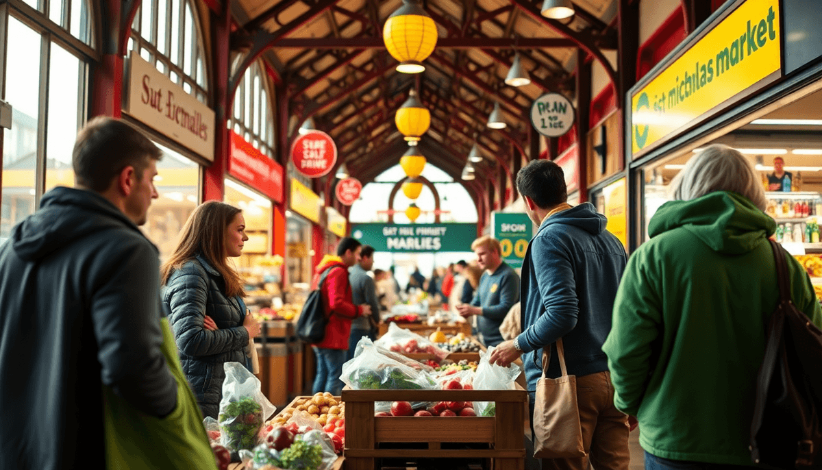 St Nicholas Market Supports Local Charity Initiatives - positive community news from Bristol, England