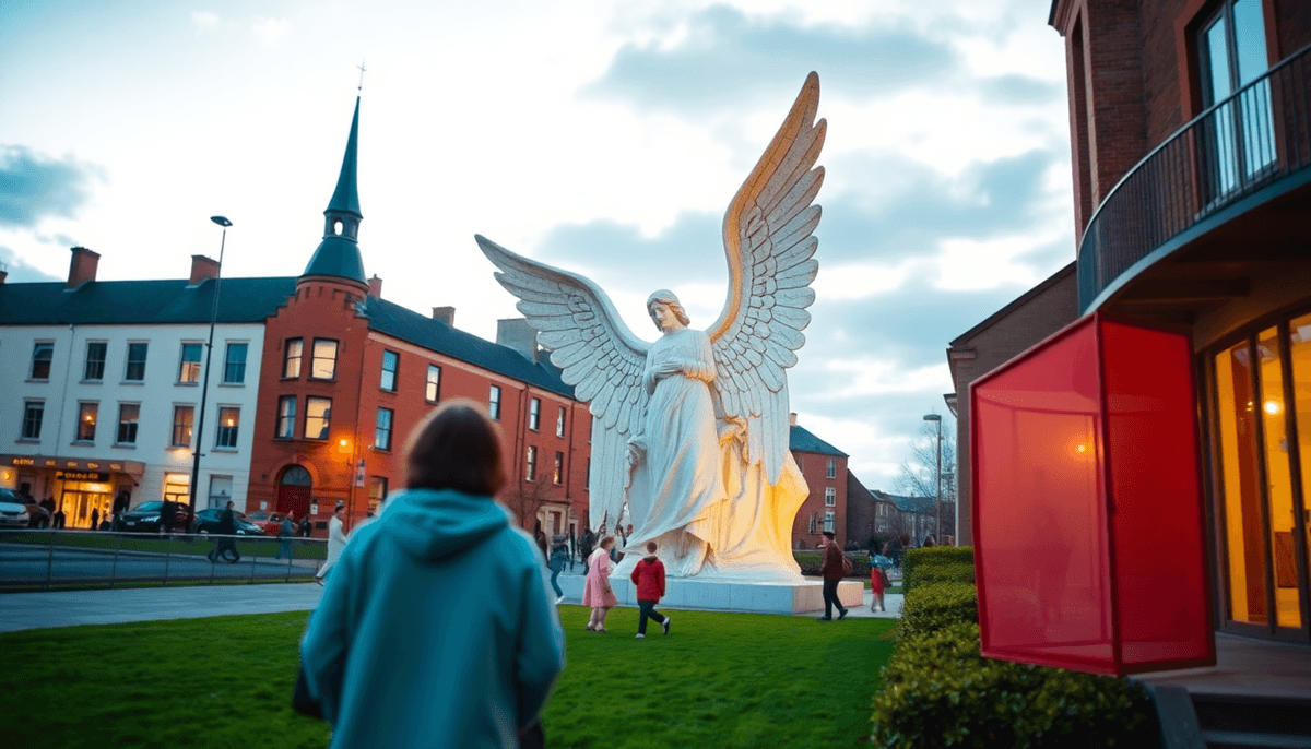 The Angel of the North Featured in Local Science Initiative - positive community news from Newcastle, England