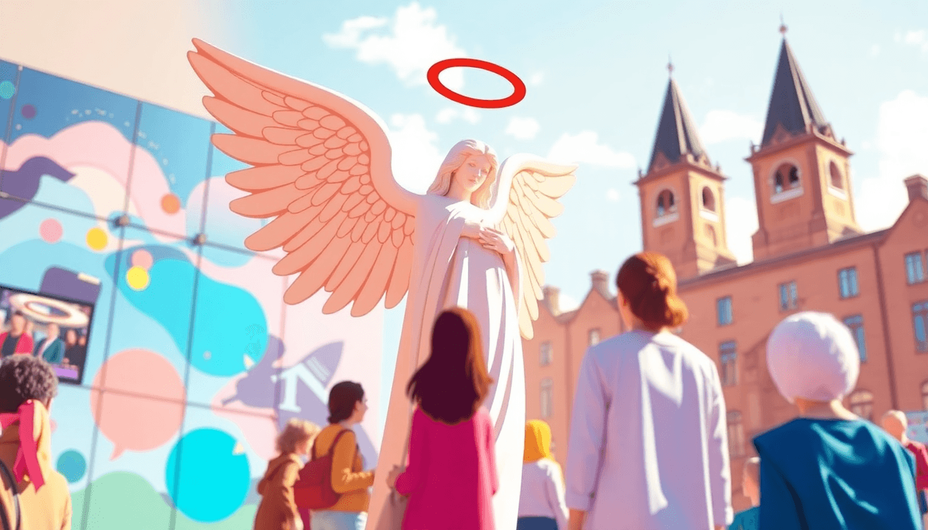 The Angel of the North Inspires Local Arts Initiative - positive culture news from Newcastle, England