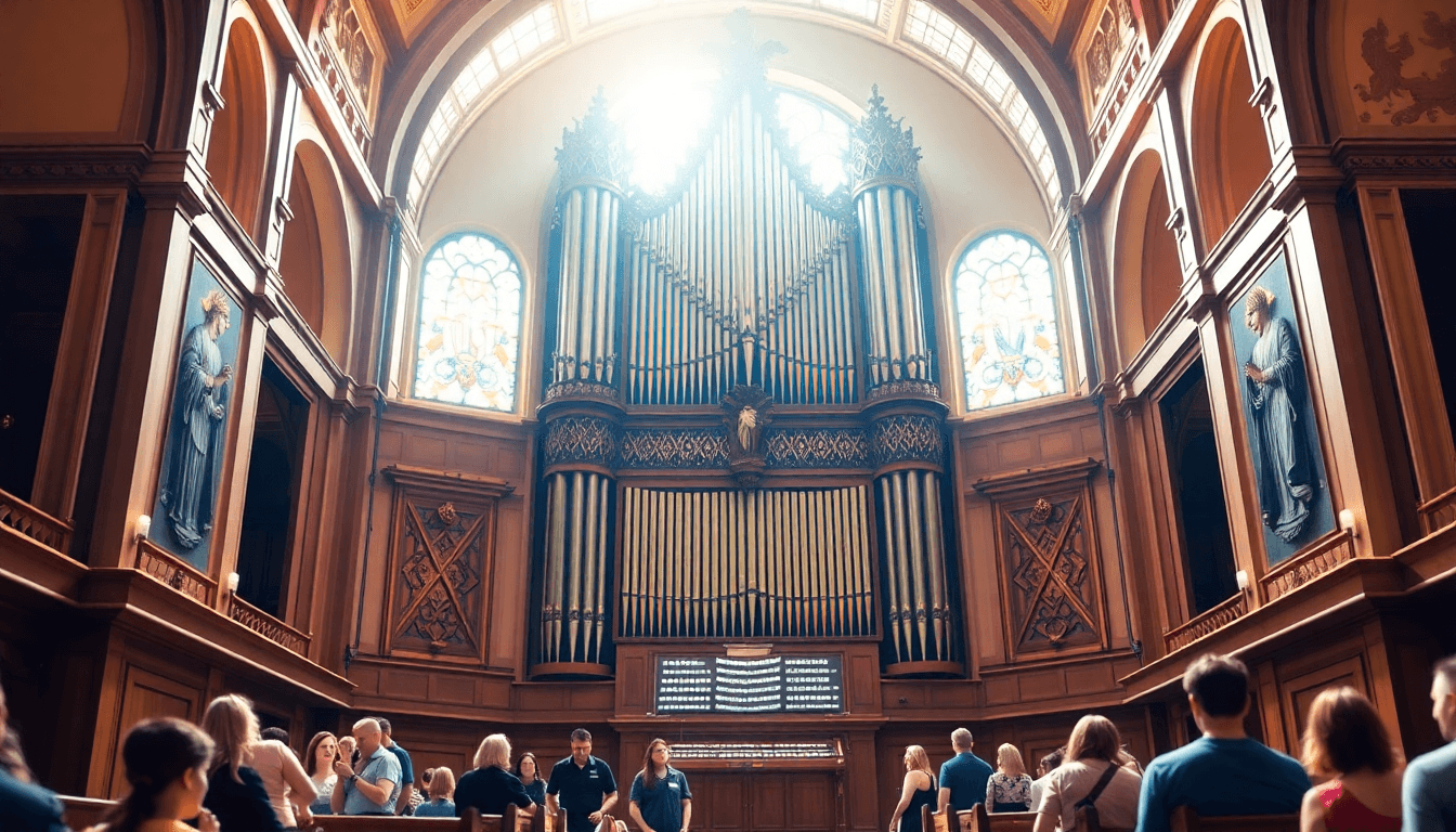 The Bristol Britton Organ Returns to Concert Hall After - positive community news from Brighton, England