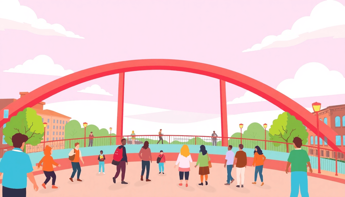 Tyne Bridge Community Engagement Initiative Picks Up Pace - positive community news from Newcastle, England