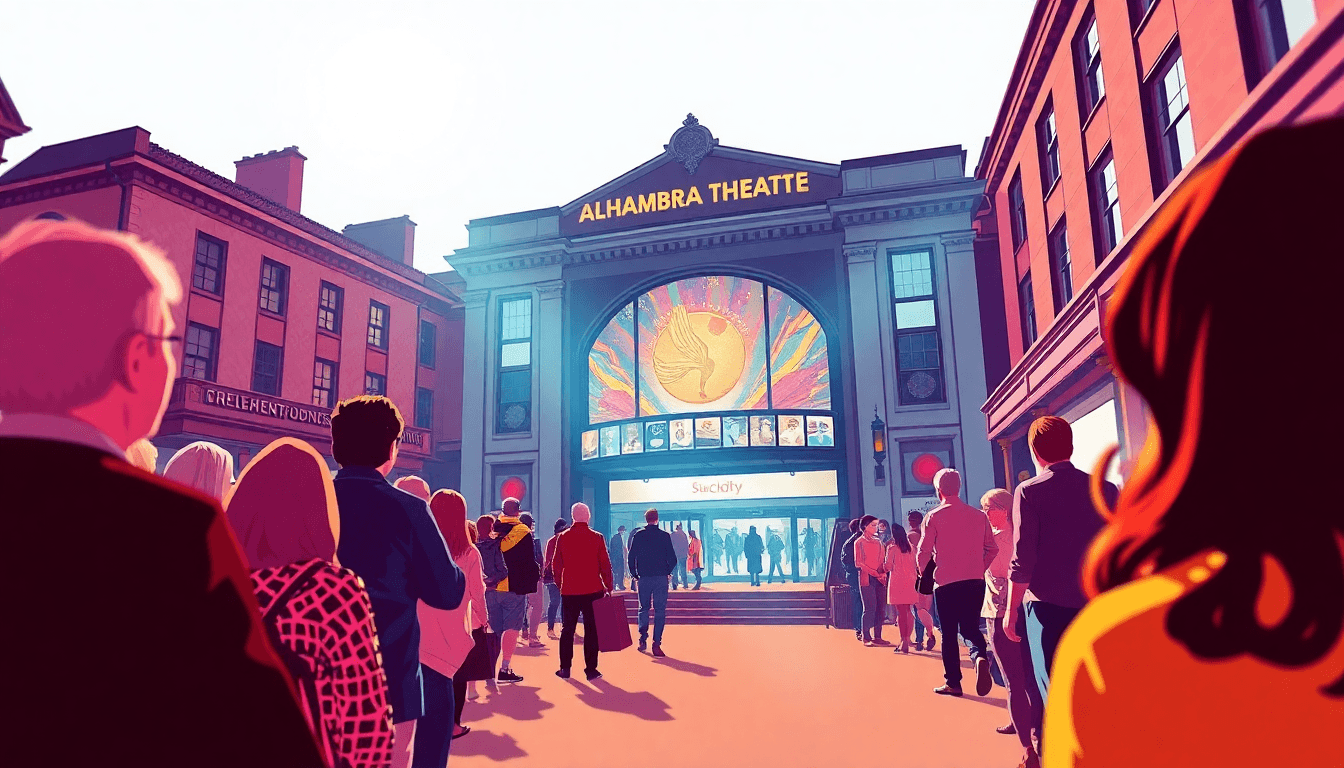 Alhambra Theatre Hosts Arts and Arts Event in Bradford - positive community news from Bradford, England