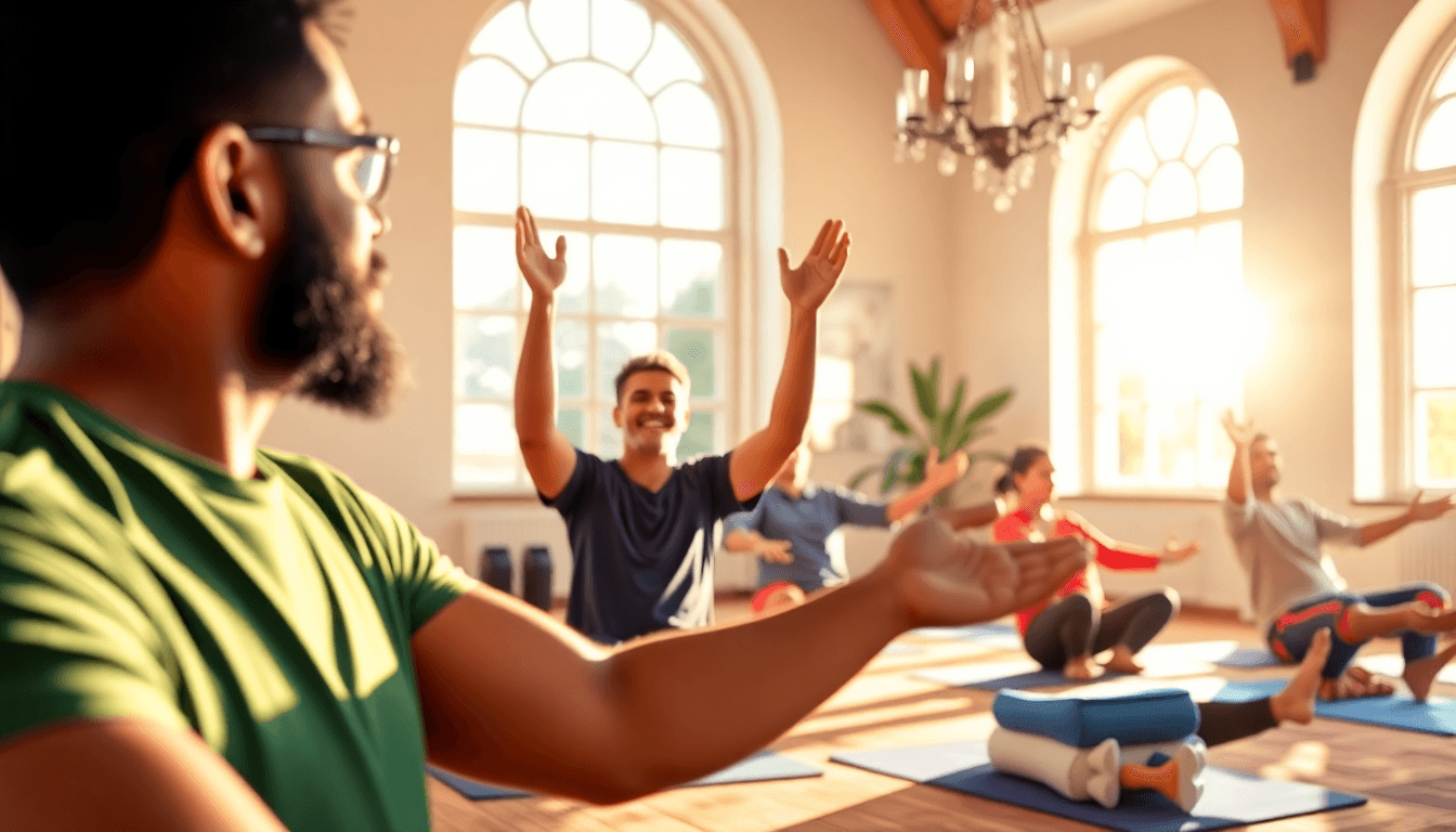 Bradford Mosque Offers Pilates Classes for Men's Fitness - positive community news from Newcastle, England