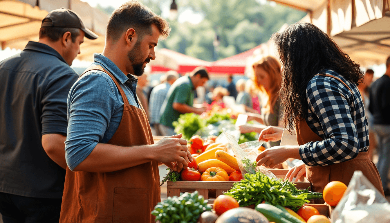Bristol Farmers Market Expands Local Food Access - positive community news from Bristol, England