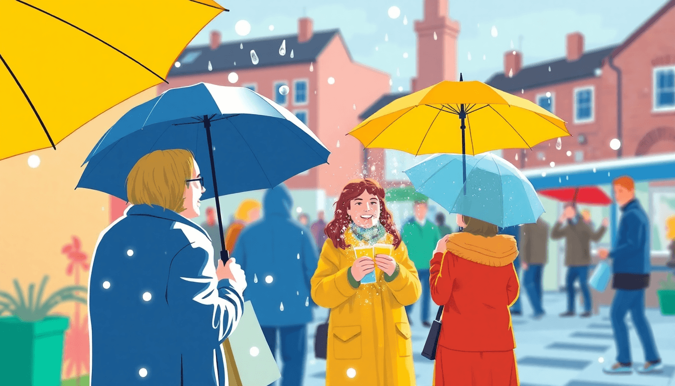 British Weather Celebrated with Unique Humour and Rituals