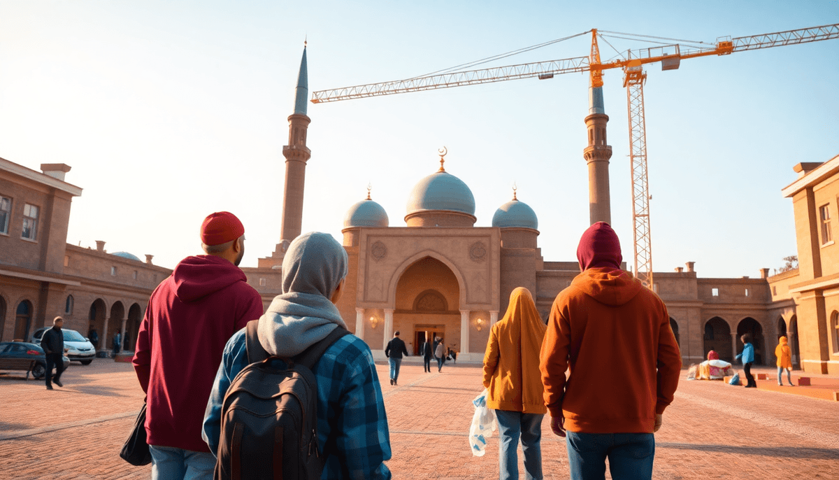 Cumbria Mosque Prepares for Ramadan Amid Construction - Cambridge good news story
