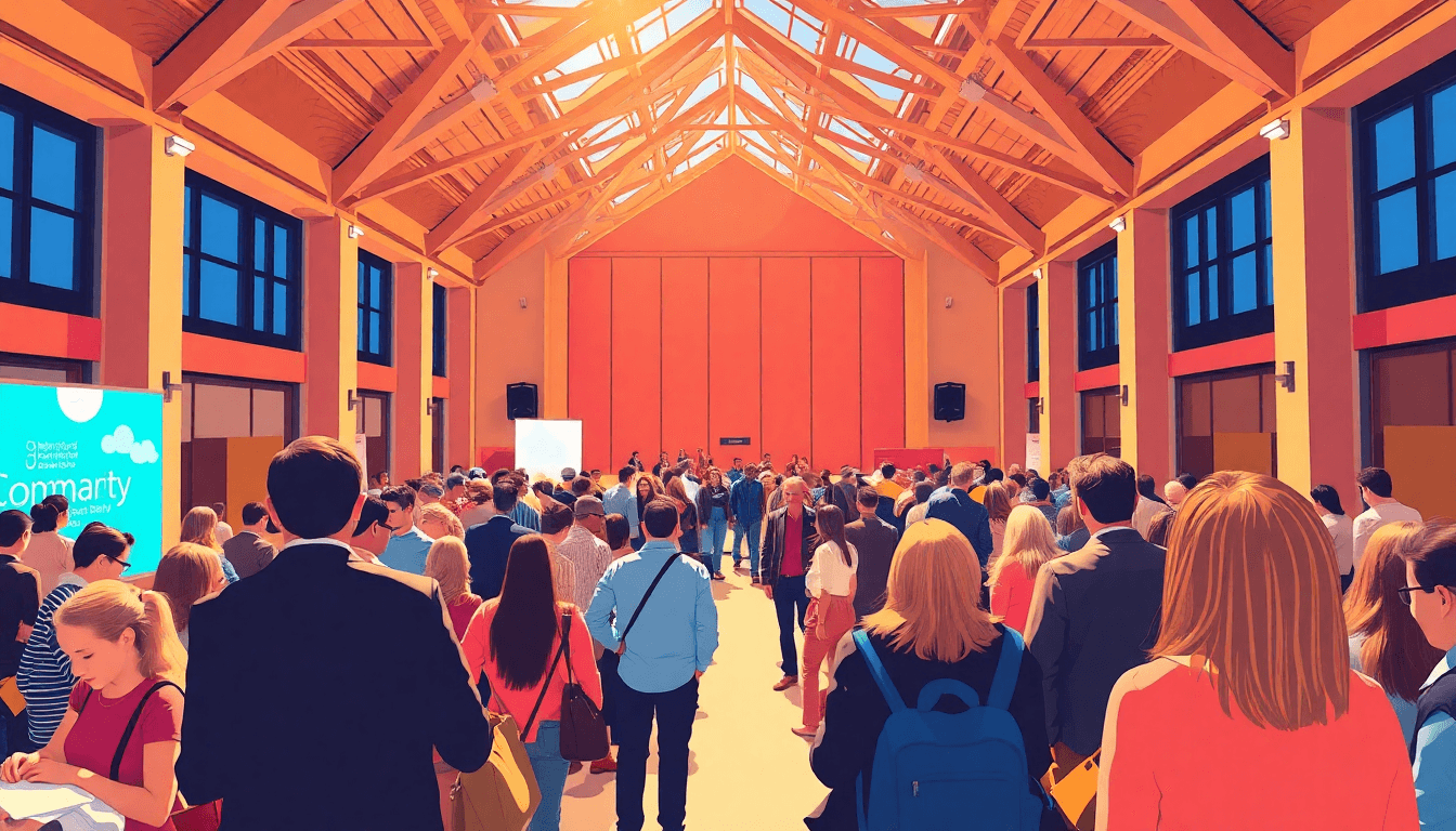 De Montfort Hall Hosts Community Charity Event - positive community news from Leicester, England
