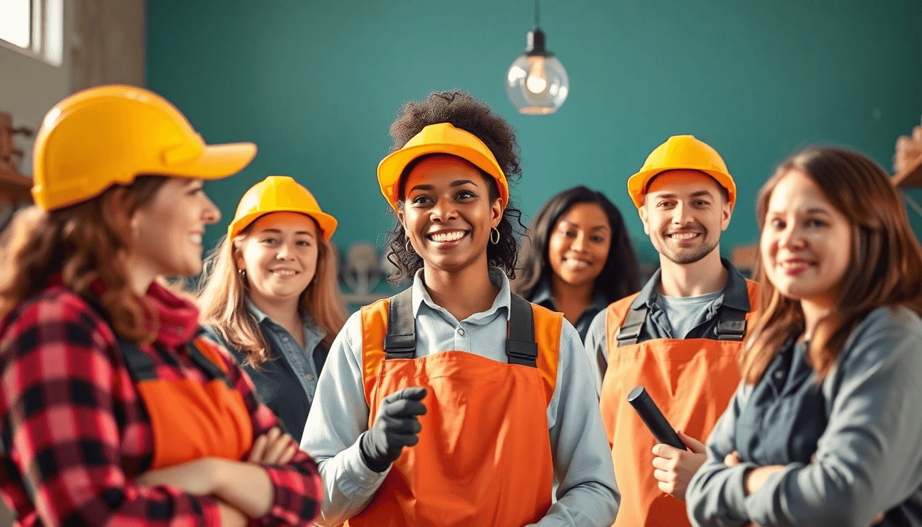 Domestic Abuse Refuges Employ Female Tradespeople for Safety - positive community news from Canterbury, England