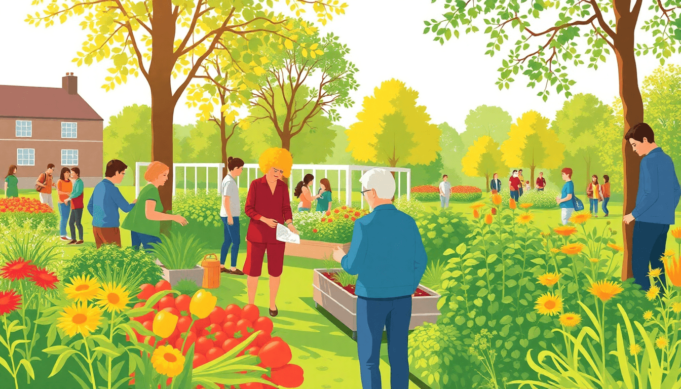 Endcliffe Park Hosts Local Food and Agriculture Initiative - positive community news from Sheffield, England