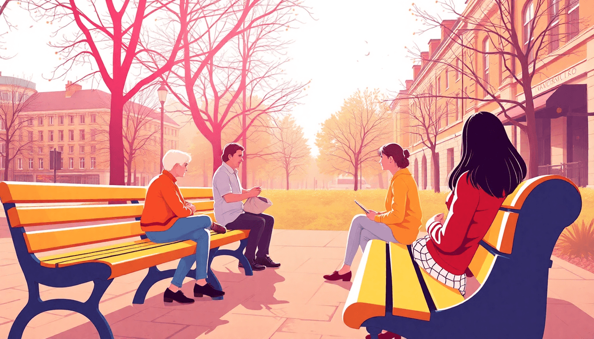 English Heritage Introduces Bonding Benches to Combat Isolation - London good news story