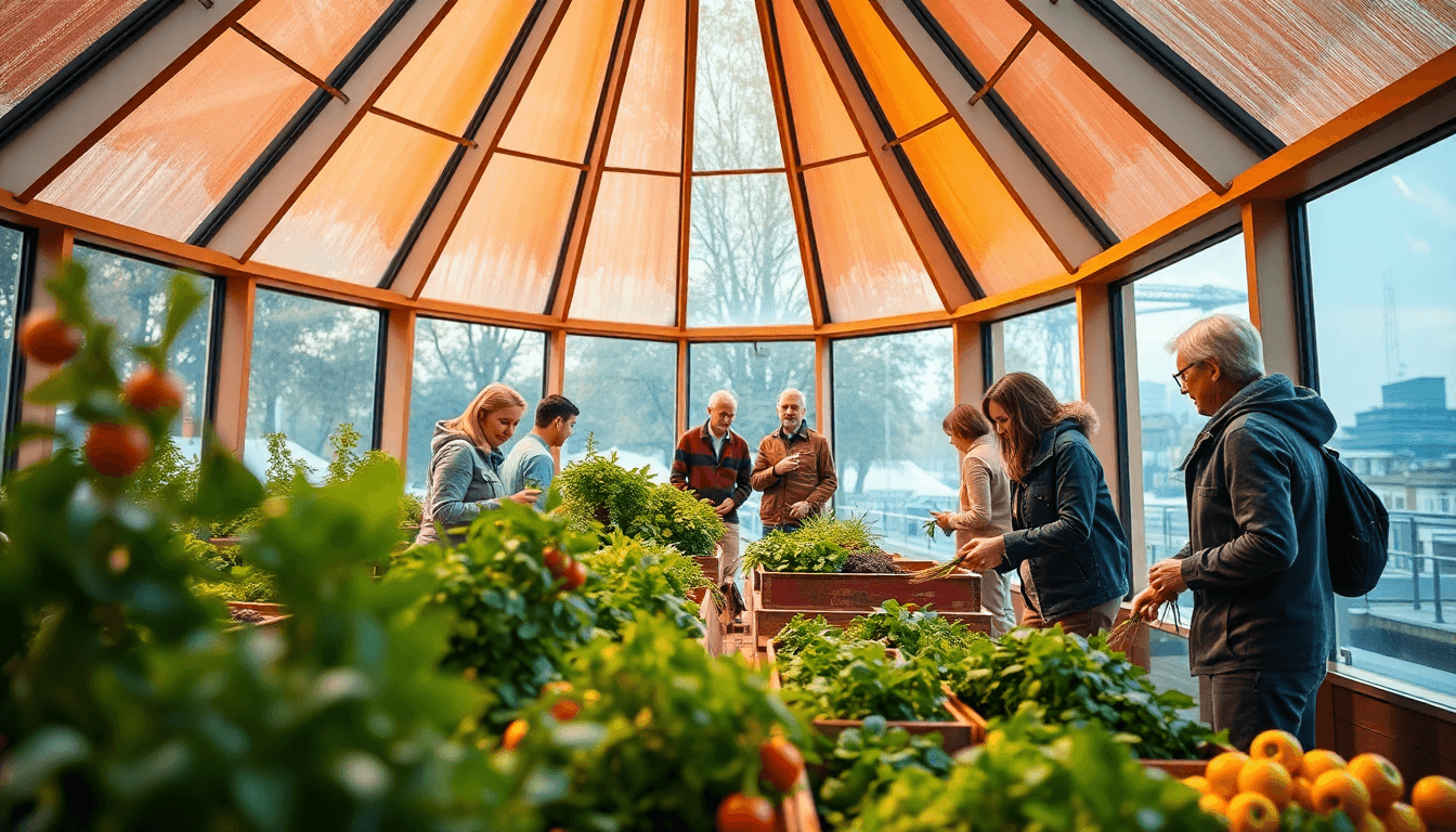 Greenwich Observatory Marks Local Agricultural Initiatives - positive community news from London, England