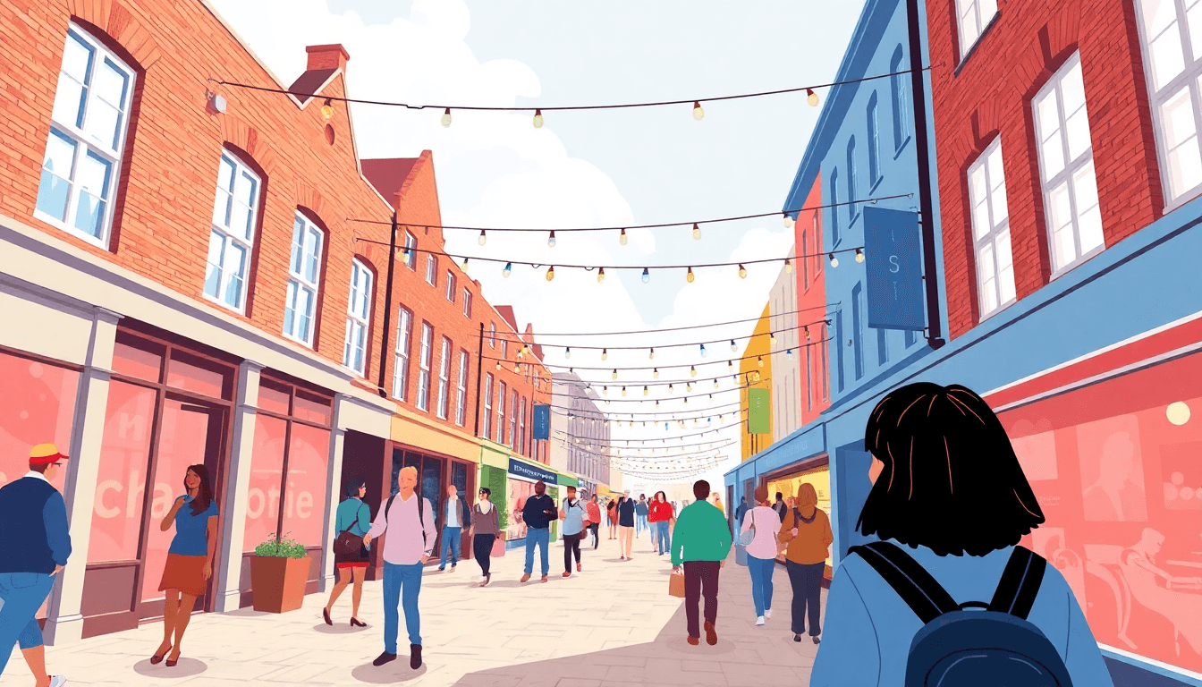 Lace Market Quarter Gains Attention from International - positive community news from Nottingham, England