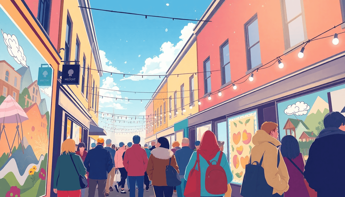 Lace Market Quarter Hosts Unique Weather-Themed Art Exhibition - Nottingham good news story