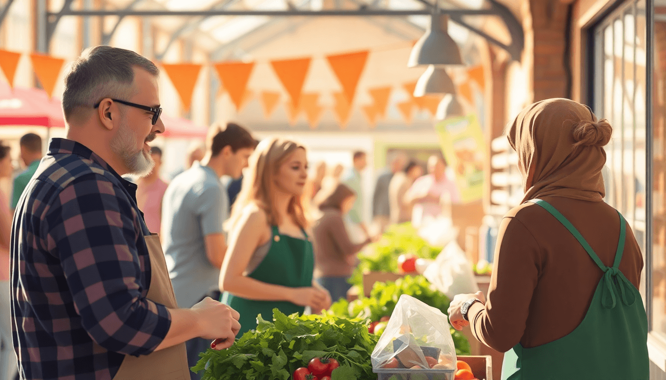 Lace Market Quarter Sees Surge in Community Food Initiatives - positive community news from Nottingham, England