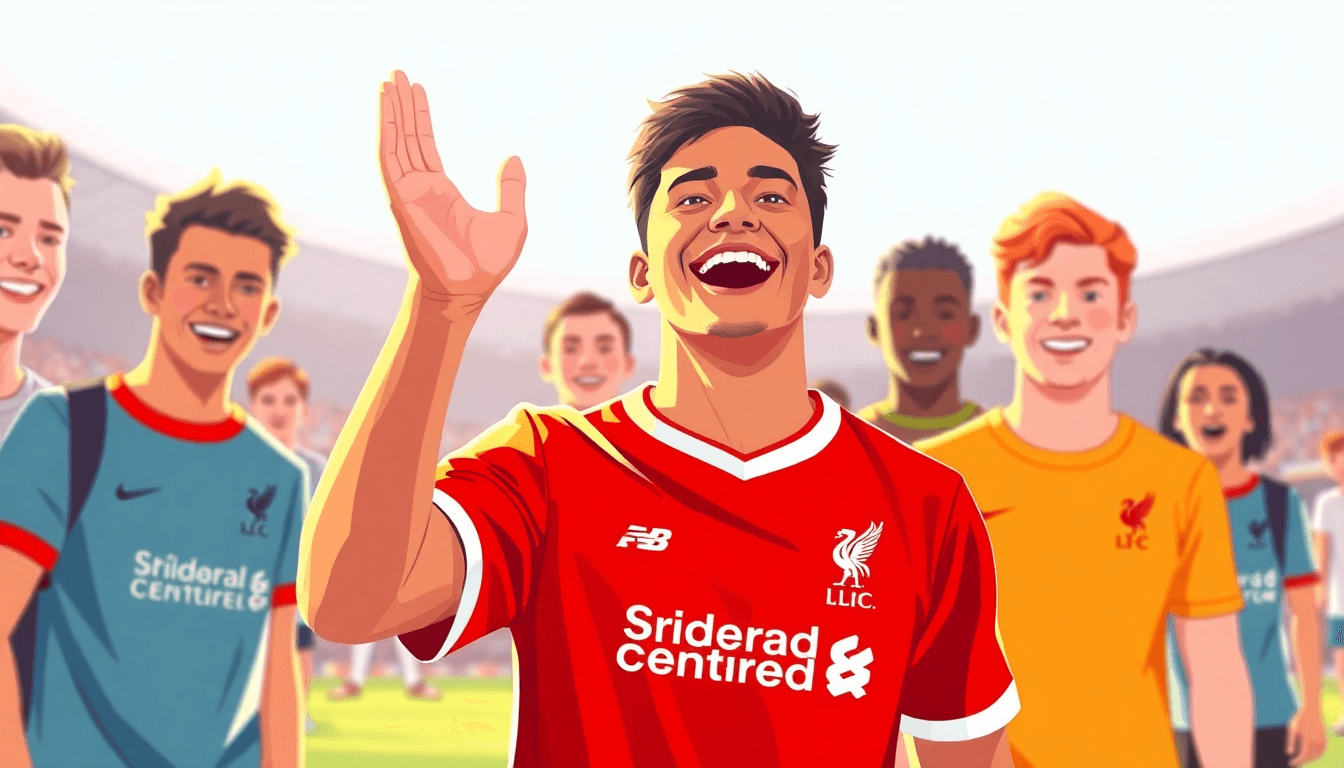 Liverpool Academy Player Promoted Within Club Structure - positive community news from Liverpool, England